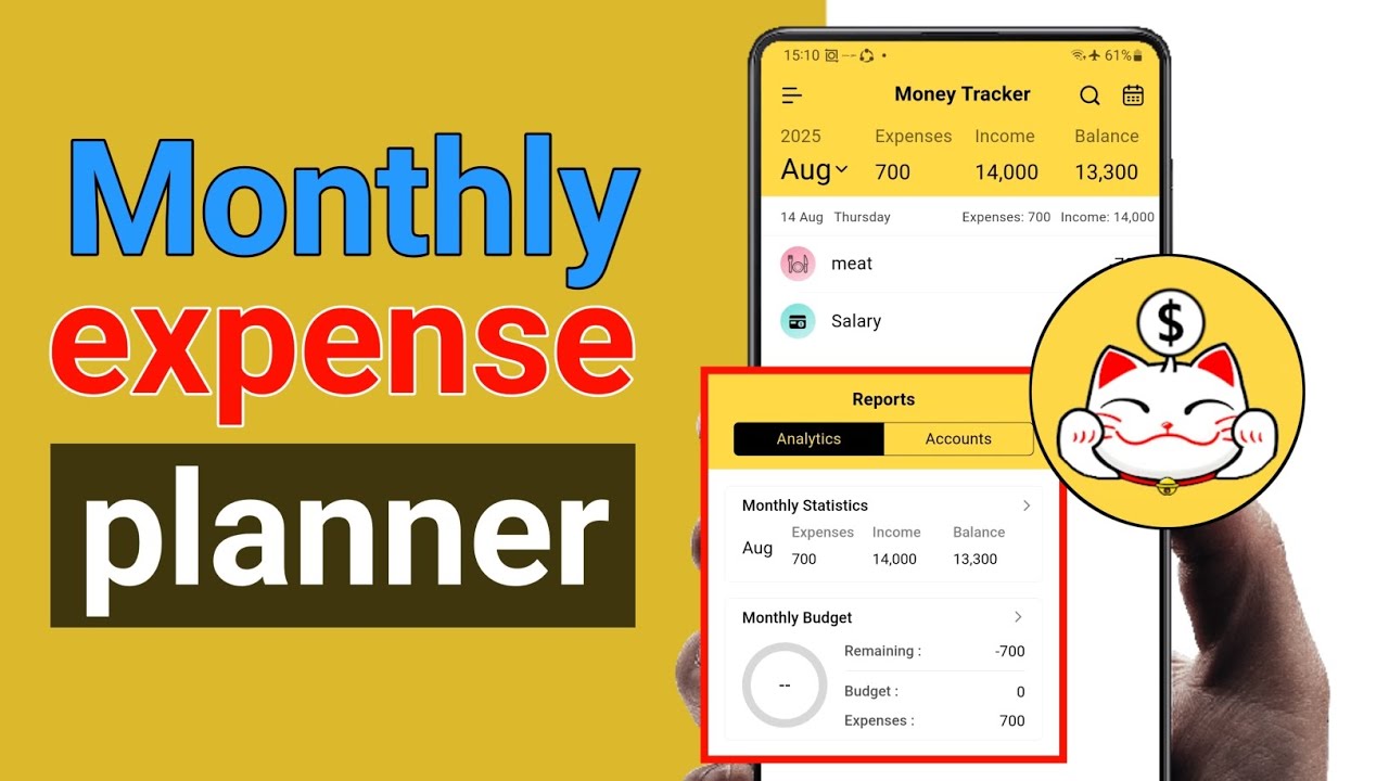 Money Tracker & Budget Planner App &ndash; Control Your Spending