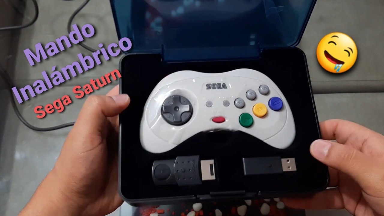 Mando inalámbrico para la Sega Saturn | Control Retrobit | Jugando la Sega Saturn sin cables