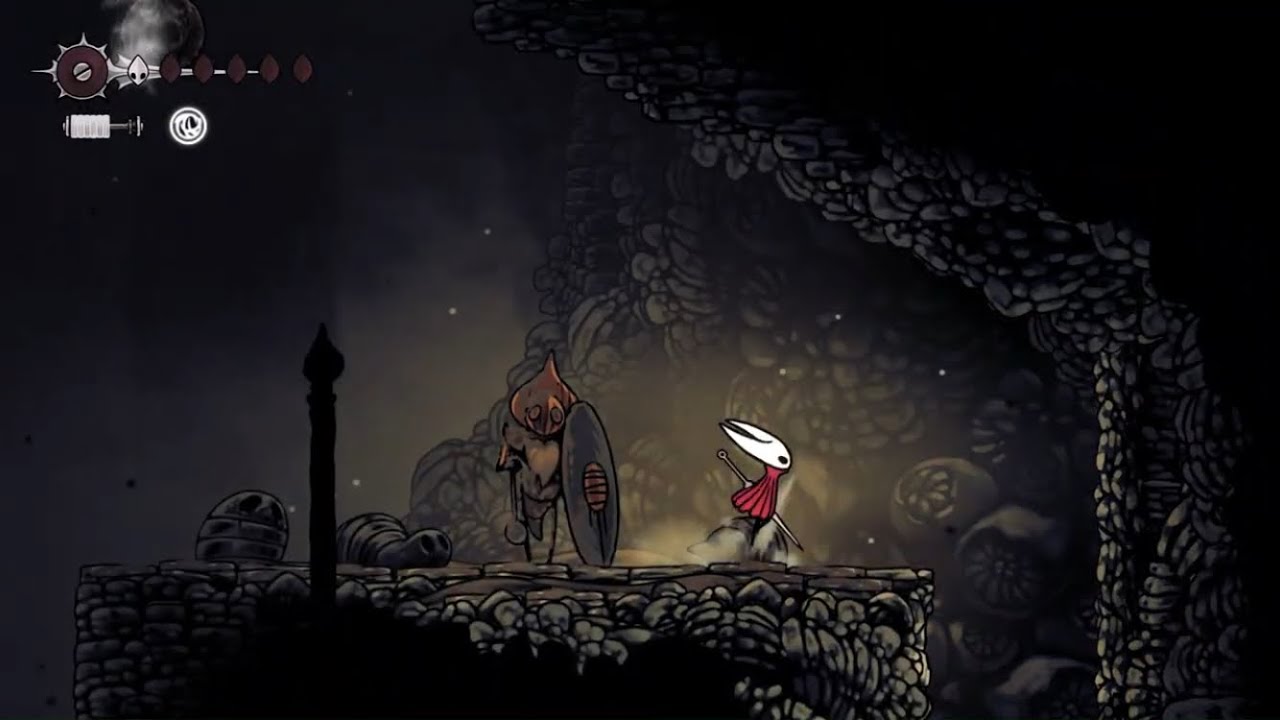 La zone des Marches érodées est totalement désolé et délabré , Hollow Knight Silksong ( épisode 9 )