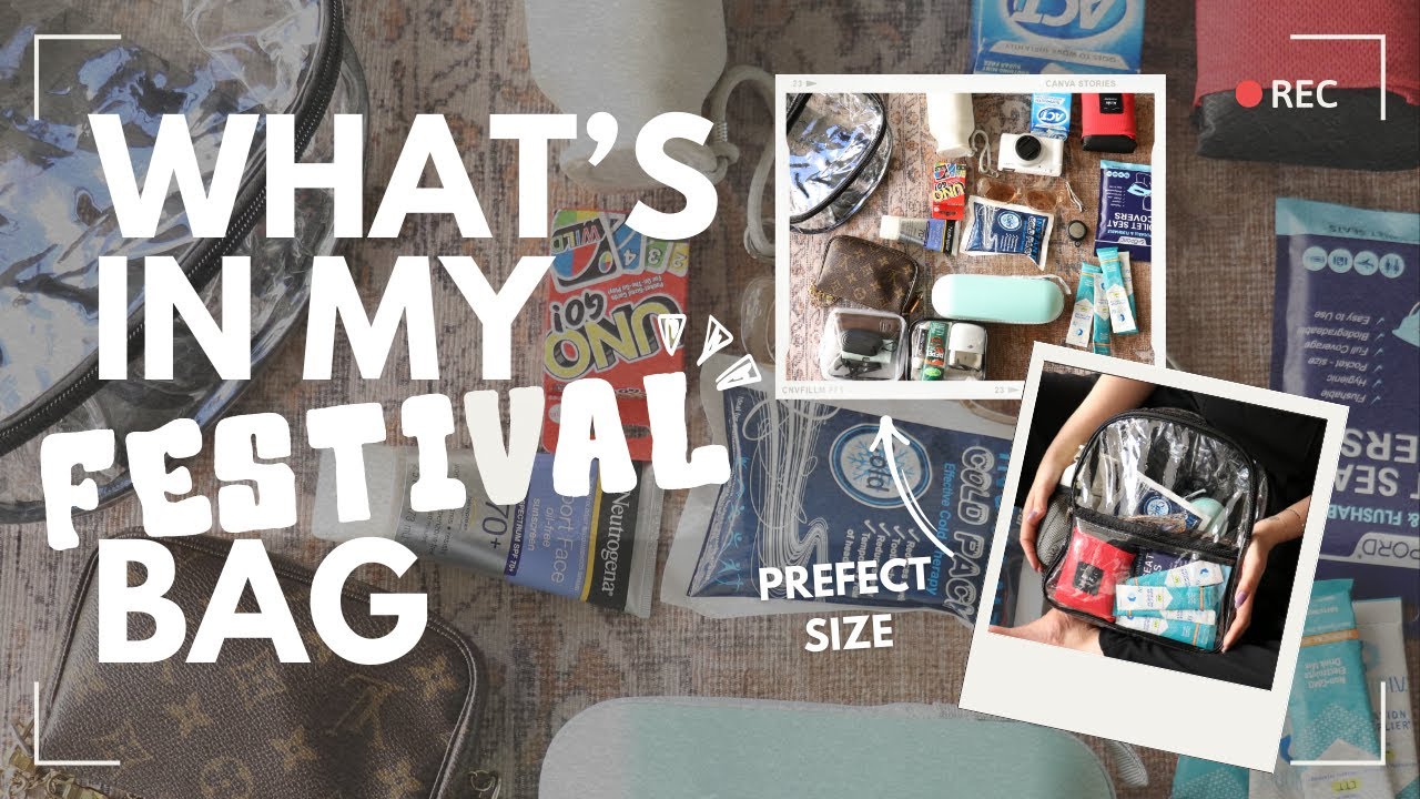 WHAT'S IN MY FESTIVAL BAG : WATCH BEFORE GOING TO COACHELLA / STAGECOACH!!