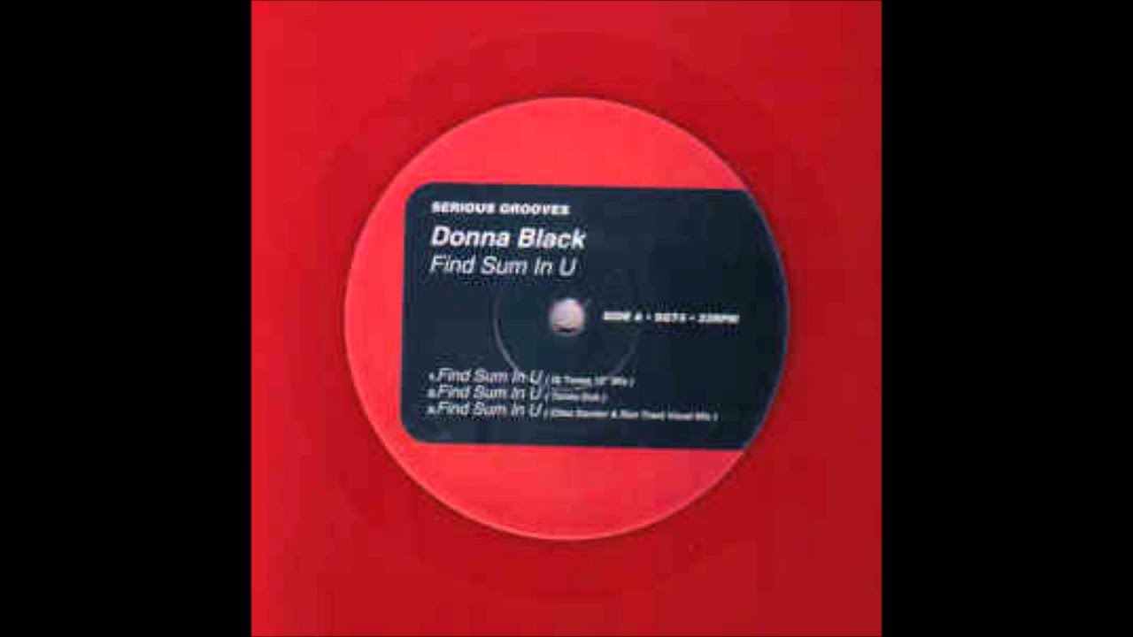 Donna Black - Find Sum In U (DJ Tones 12