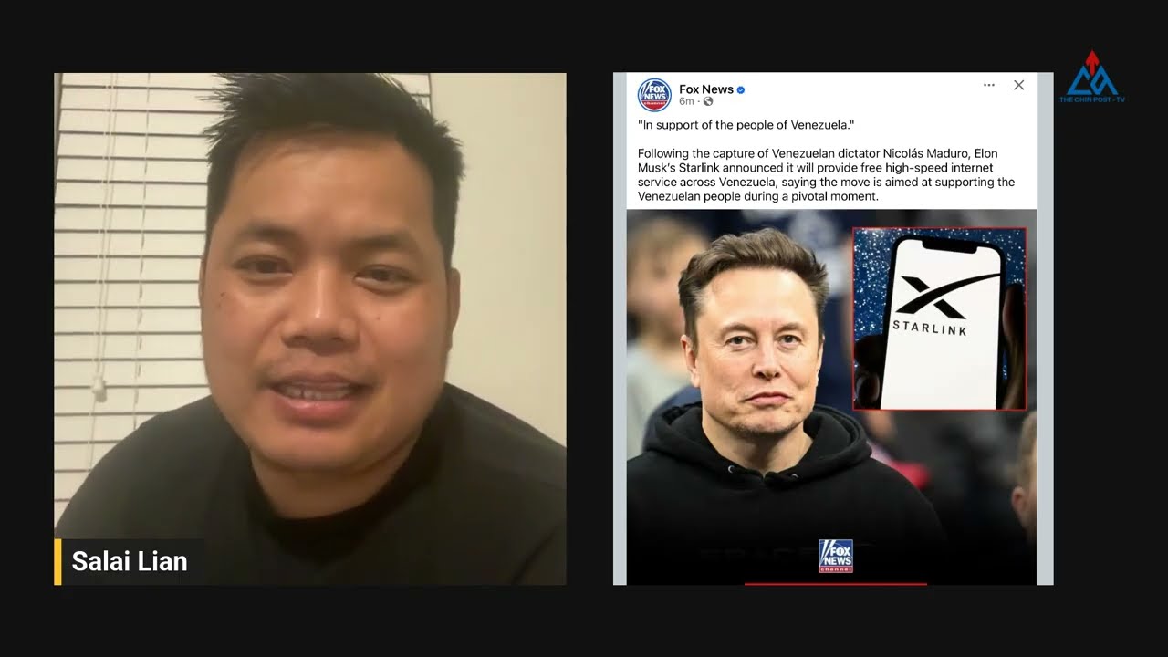 Jan 4, 2026 II Elon Musk nih Venezuala ram mi hna cu Starlink Internet a lak in a pek hna lai.