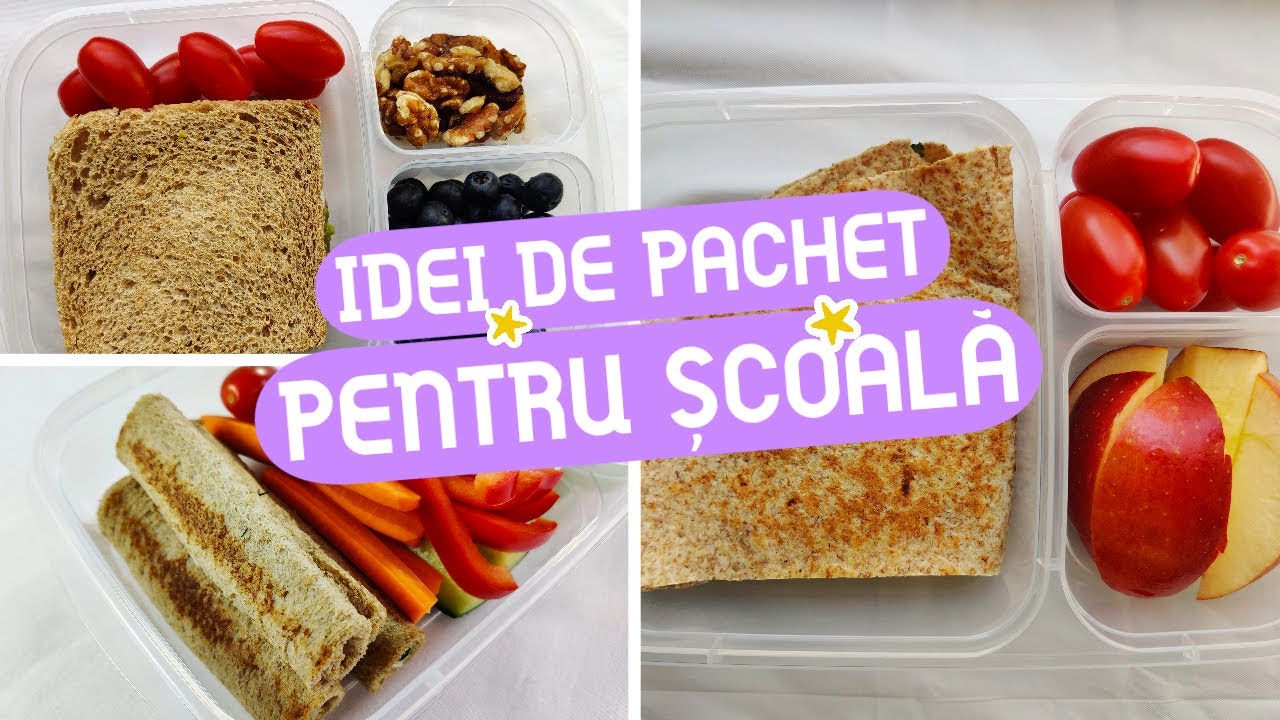 Idei de pachet pentru școală | Back to school