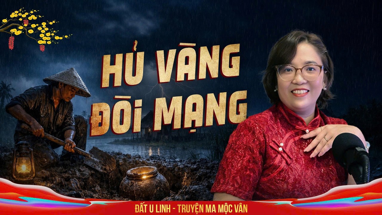 Hũ Vàng Đòi Mạng - Vợ chồng nghèo biến thành ác quỷ sau đêm mưa | Đất U Linh Truyện ma Mộc Vân