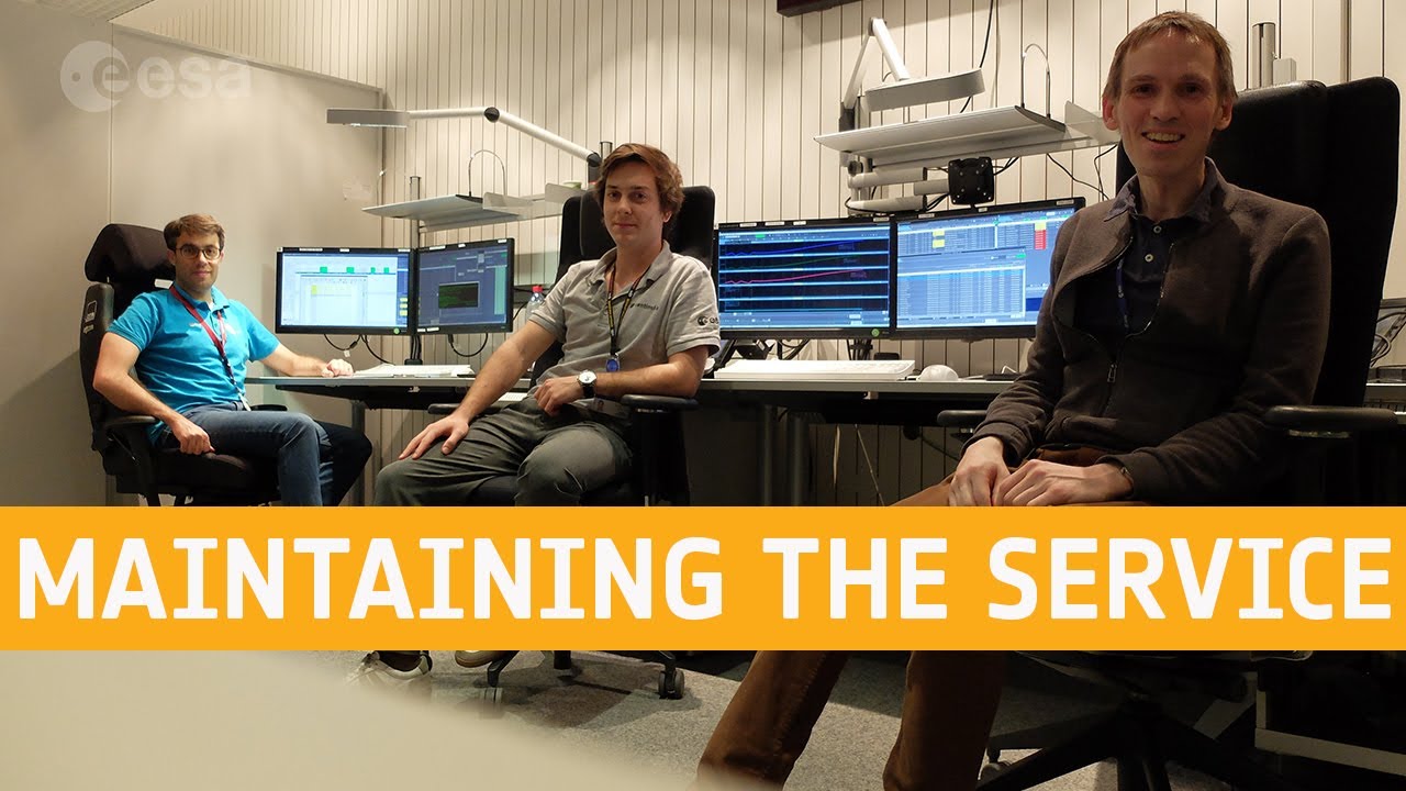 Mission controllers maintain the service