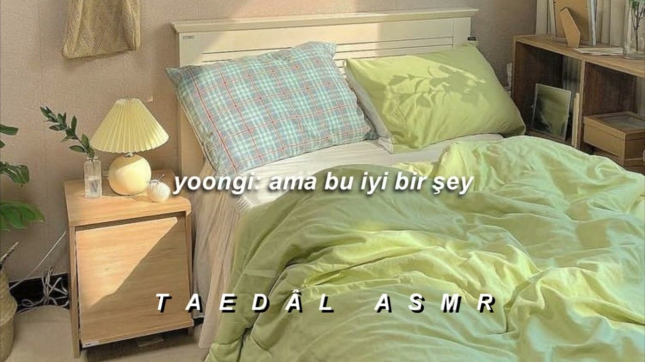 🌈 Min Yoongi ASMR / Günün Nasıl Geçti, Canım? / Suga İle Hayal Et / BTS İle Hayal Et / Türkçe Çeviri