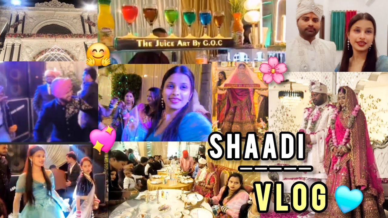 VLOG134⭐️ Shaadi ho gyi😃🤗 #new #wedding #enjoy #tranding #viral #love #shorts #vlog #famous #reel 