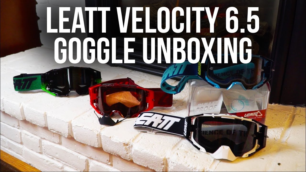 Leatt Velocity 6.5 Goggle Unboxing