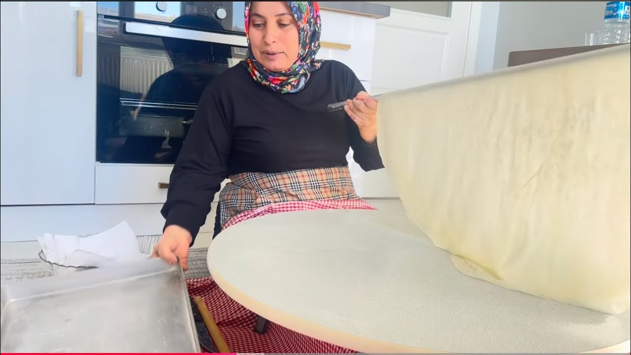 👉ZAR GİBİ İNCECİK‼️ RAMAZANIN FAVORİSİ OLACAK ÇITIR ÇITIR ELAÇMASI BAKLAVA TARİFİ💯#elaçmasıbaklava