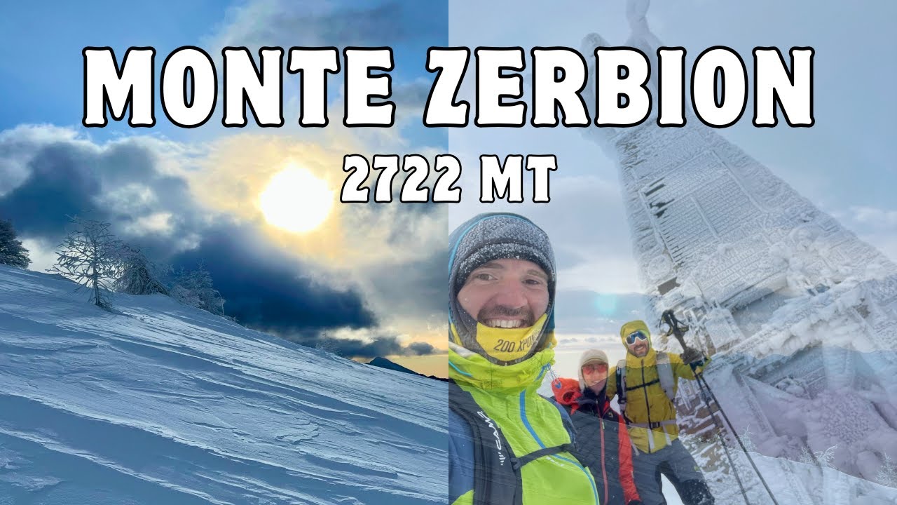 Monte Zerbion - 2722 mt - Scialpinismo - Salita da Promiod (Châtillon - AO) 4K