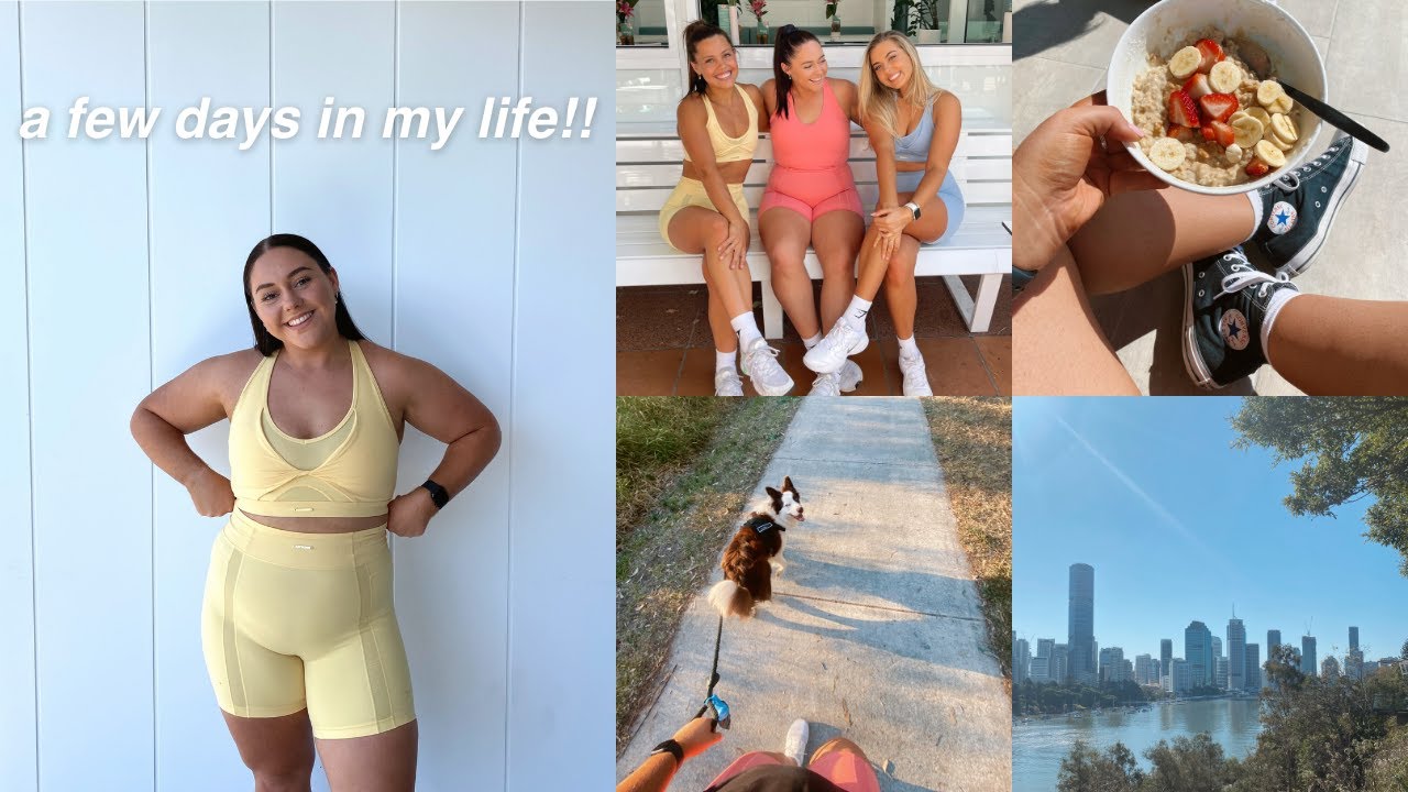 A FEW DAYS IN MY LIFE - grocery haul, brutal workout + body positivity chat..