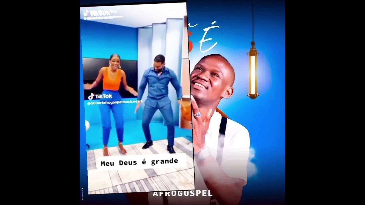 Igor benza & Zuleica Wilson dan&ccedil;ando a m&uacute;sica de Afrogospel meu Deus &eacute; grande TV Zimbro HD