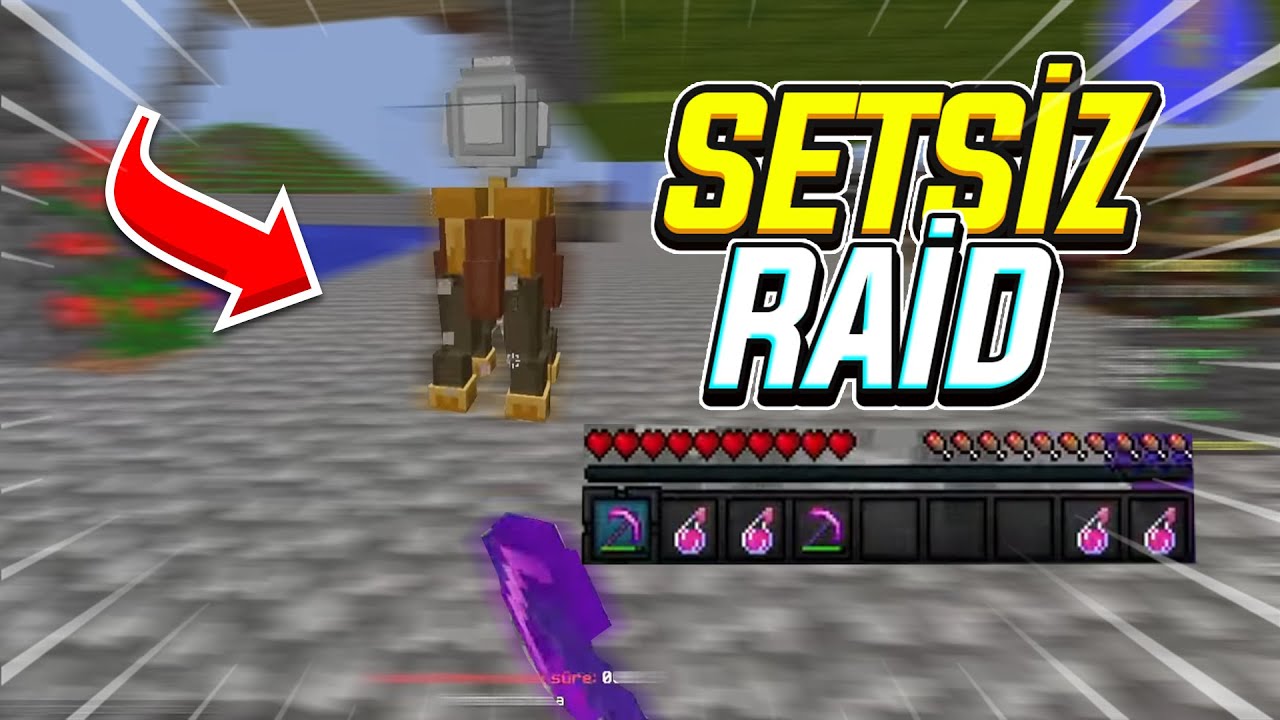 SETSİZ RAİD ATTIK! - ONLİNE RAİD - The Kingdoms -minecraft craftrise