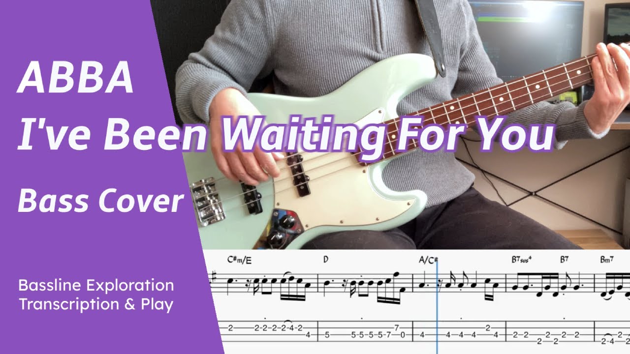 ABBA - I've Been Waiting For You - Bass Cover