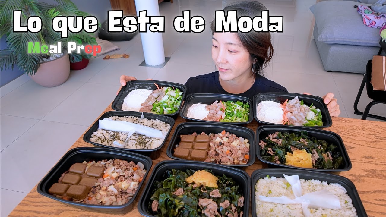 Trabaja Un dia y Descansa Toda la SemanaㅣMeal Prep🧑‍🍳