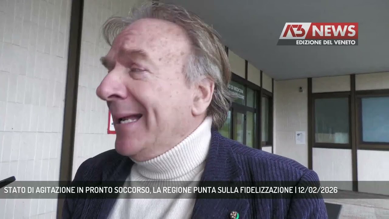 STATO DI AGITAZIONE IN PRONTO SOCCORSO, LA REGIONE PUNTA SULLA FIDELIZZAZIONE | 12/02/2026