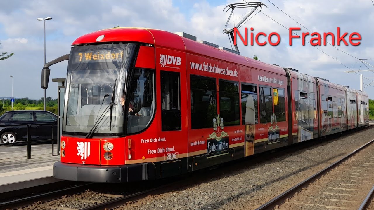 Mitfahrt im Bombardier NGTD12DD der DVB AG #48