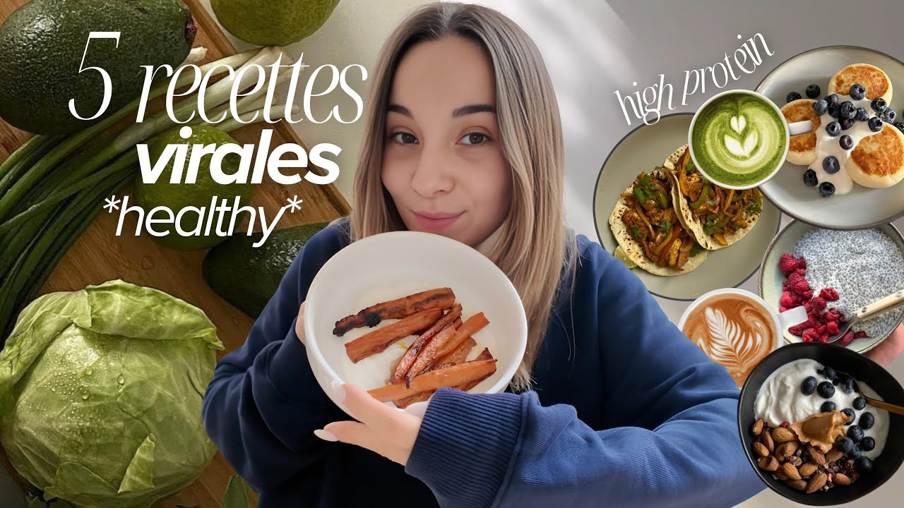Je teste les RECETTES HEALTHY les plus VIRALES (TIK TOK) : Une pizza &agrave; 50g de prot&eacute;ines ?!