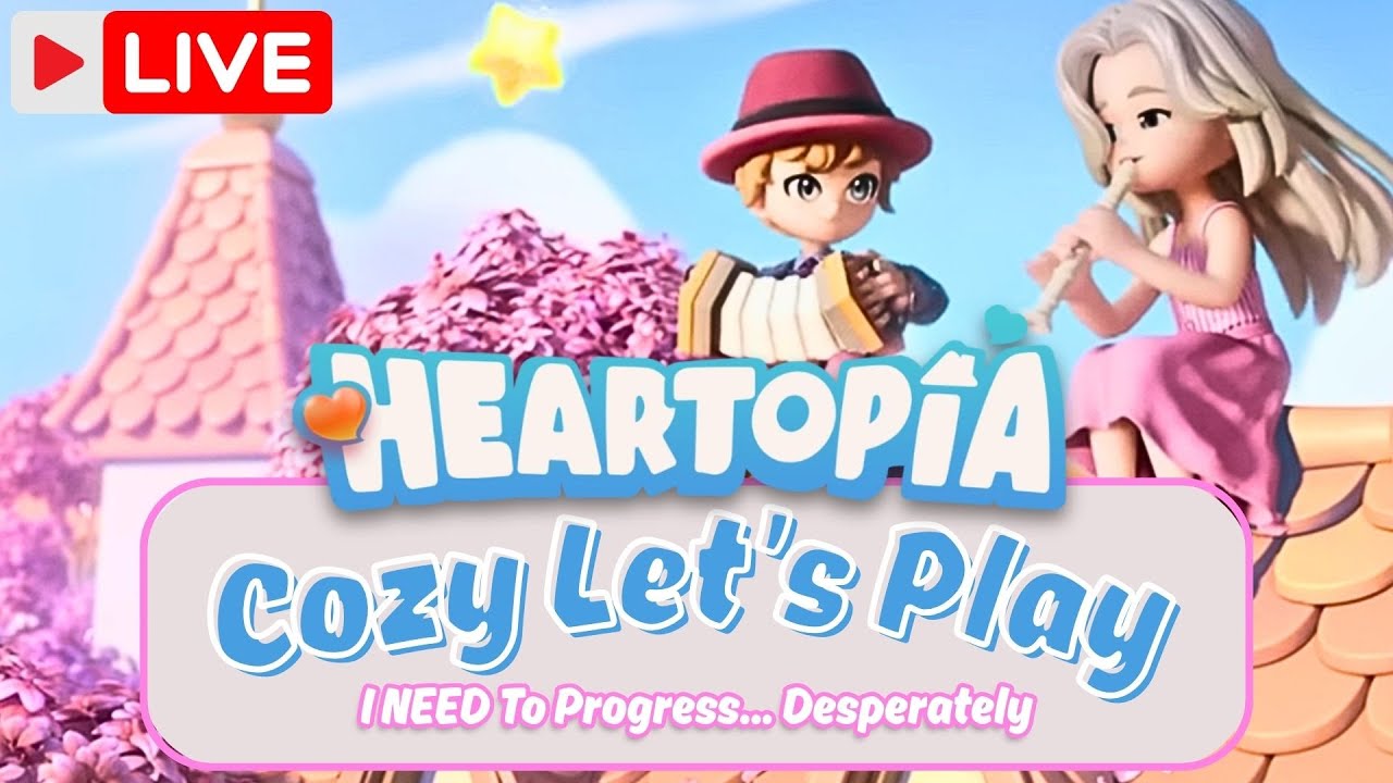 Cozy Heartopia Livestream | Let’s Play Together! 🤍