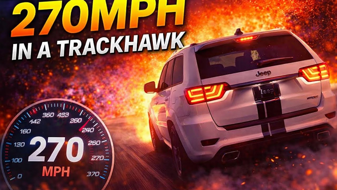Doing 270 mph in a trackhawk
