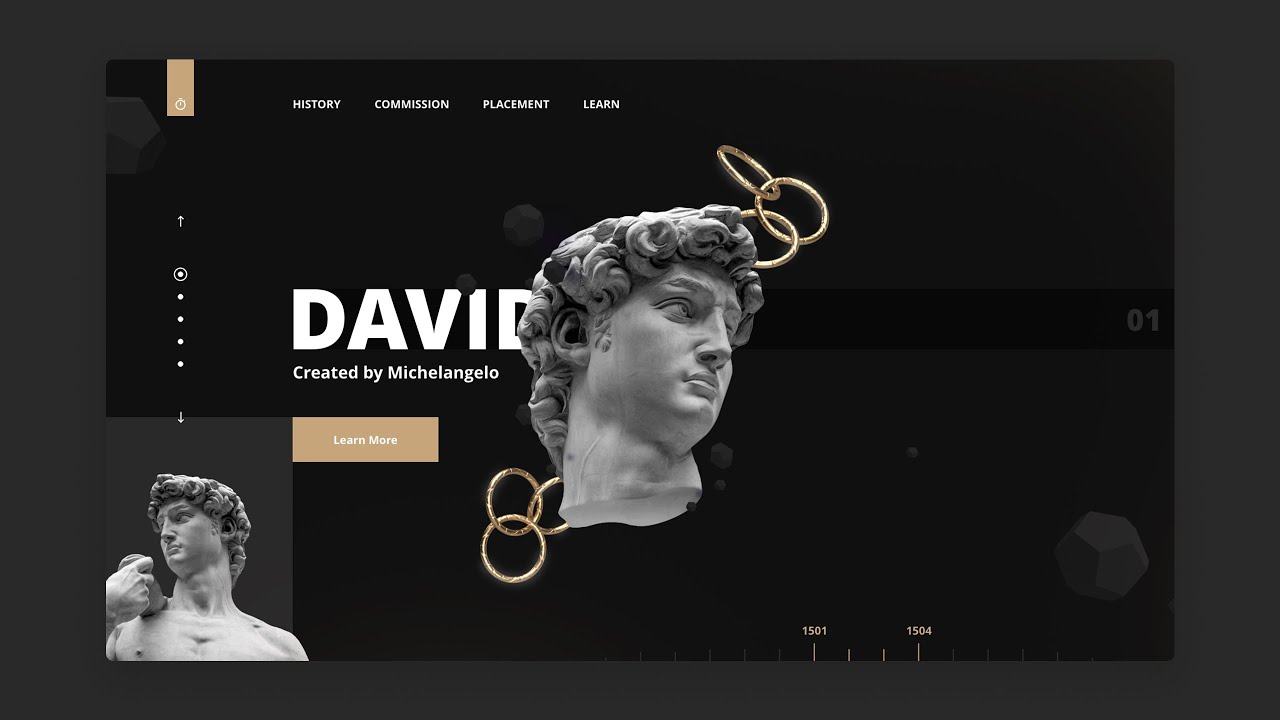 Adobe XD Modern Web Design - Speed Art