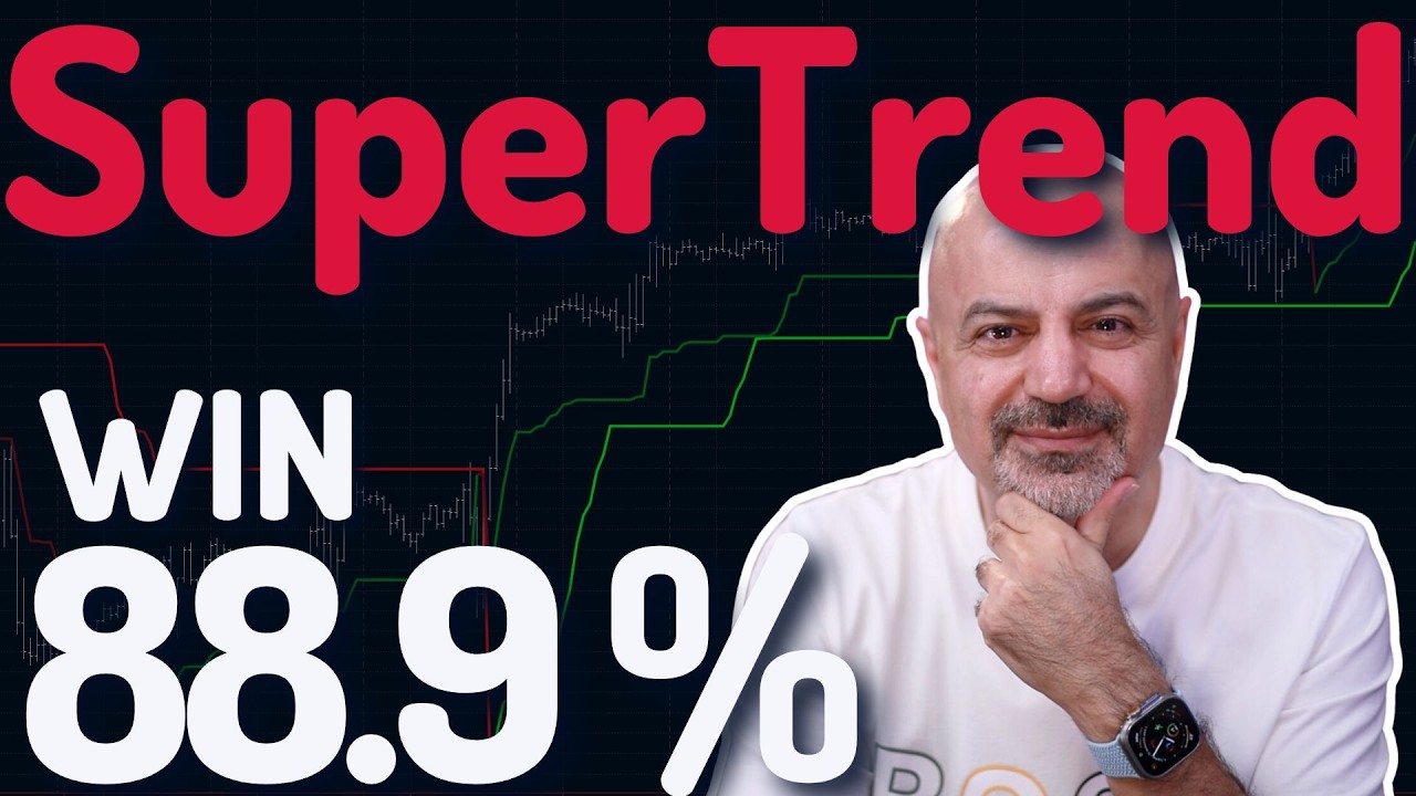 Стратегия индикатора SuperTrend | 💰$315 790 чистой прибыли!