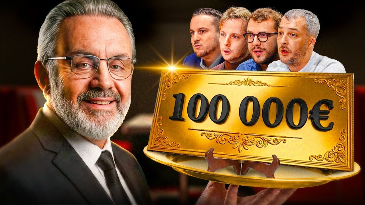 Jean-Pierre Nadir VS 4 Entrepreneurs (100 000 euros à gagner)
