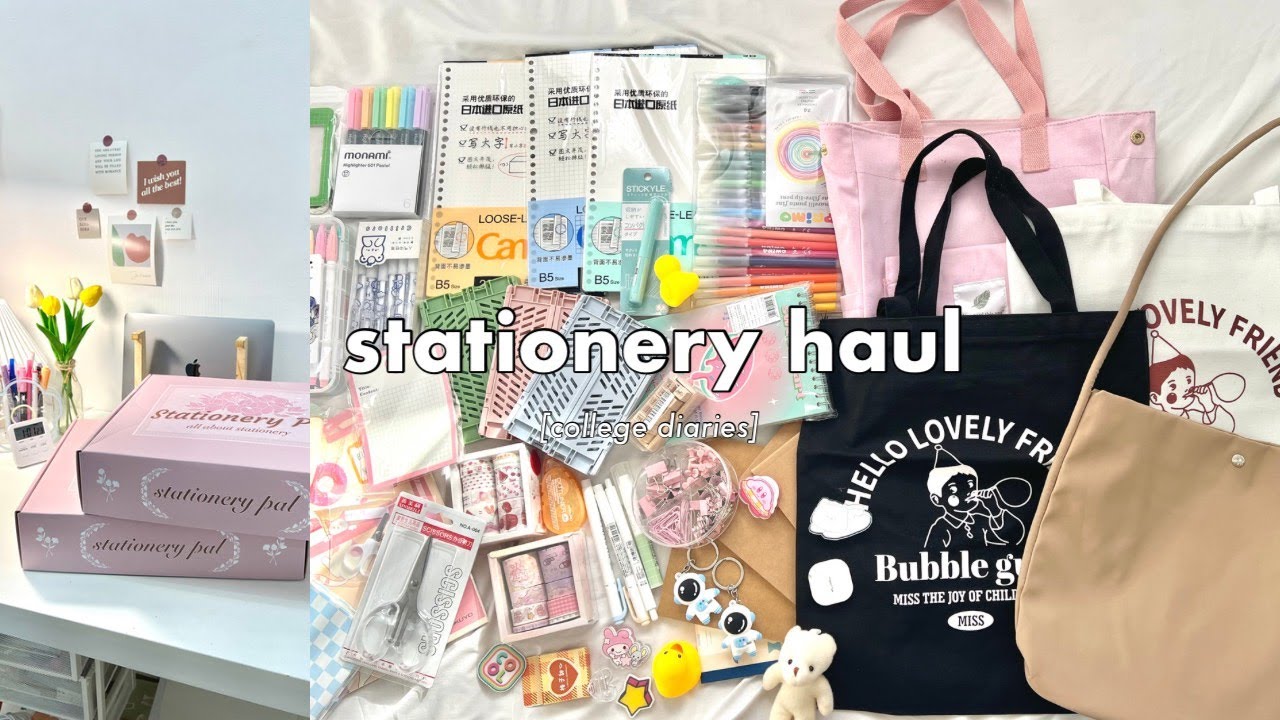 a huge stationery haul 2022 🍨 w/ stationery pal | black friday sale