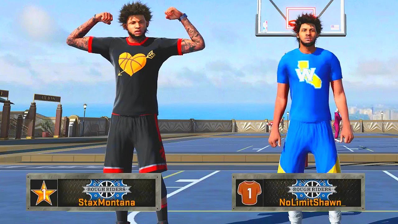Hoopin' With STAXMONTANA |CRAZY ALLY-OOPS | NBA 2K16 MY PARK