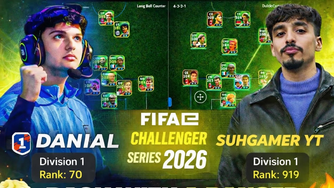 i met HA_Danial in Fifae 2026 | efootball 2026 fifae tournament 2026