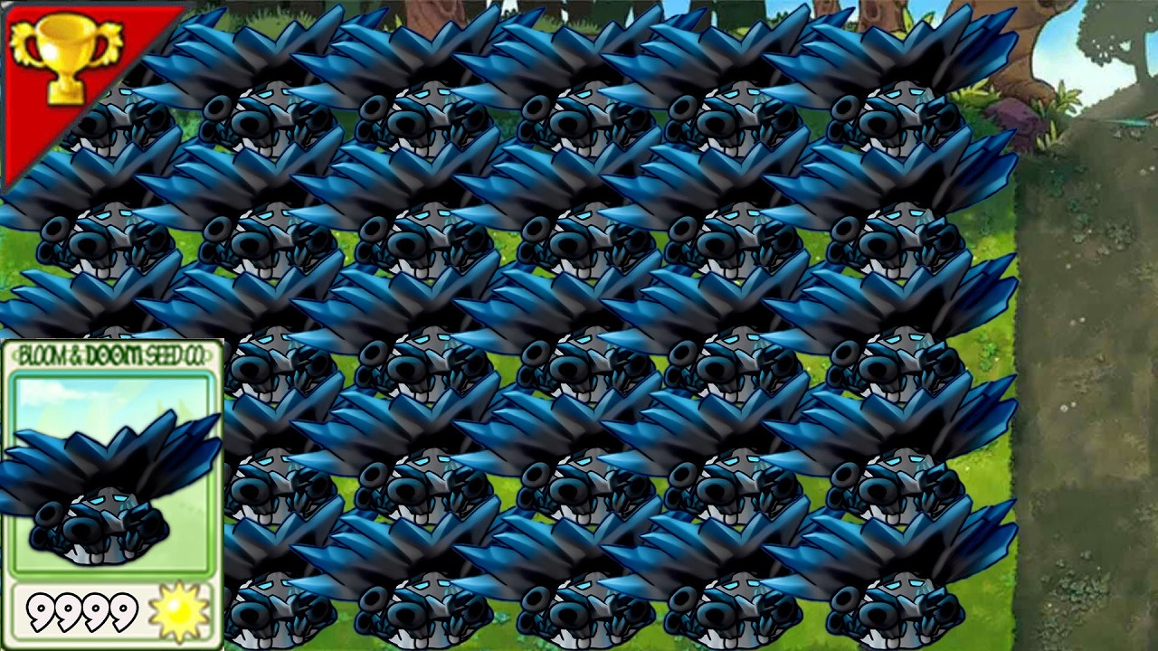 99UltimateBigGloom VS 999Zombies-------Plants vs Zombies