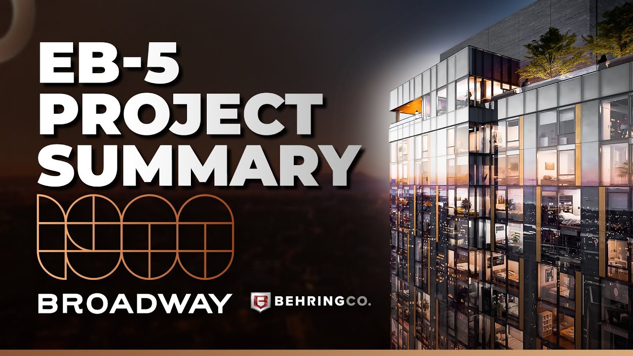 EB-5 Visa Investment Project Overview for 1900 Broadway - 2023 USCIS Compliant