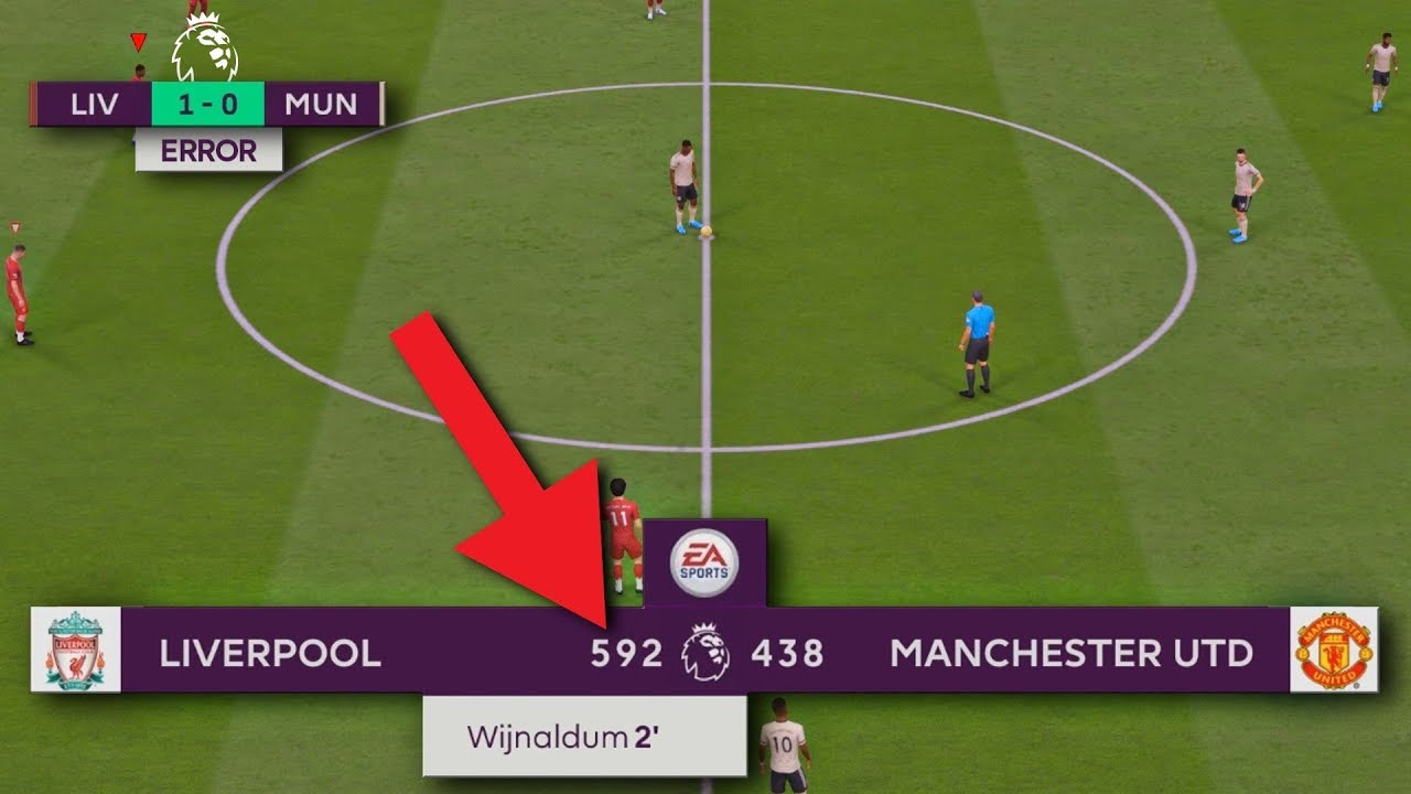 FIFA 20 but the game never ends