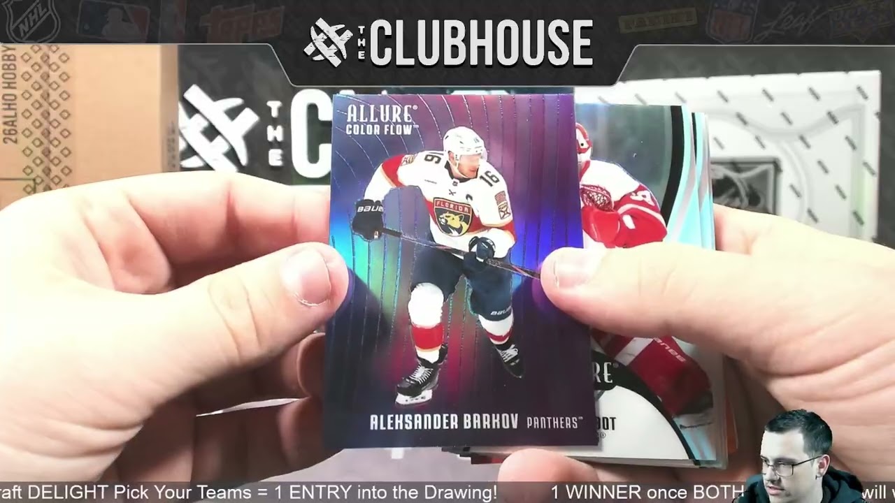 2025-26 Upper Deck Allure Hockey MASTER Case PICK YOUR TEAM Group Break #14504