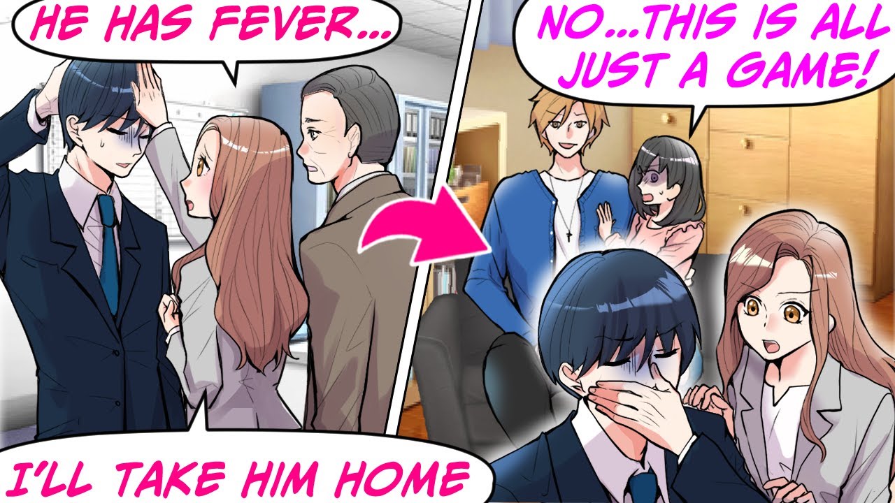 I Left Work Early For Not Feeling Well&Saw My Wife Cheating! Then My Beauty Boss…[RomCom Manga Dub]
