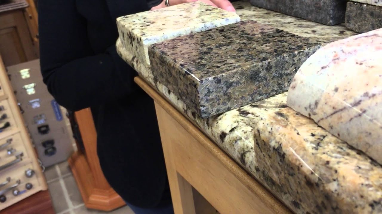 embee & son - counter top edge profiles