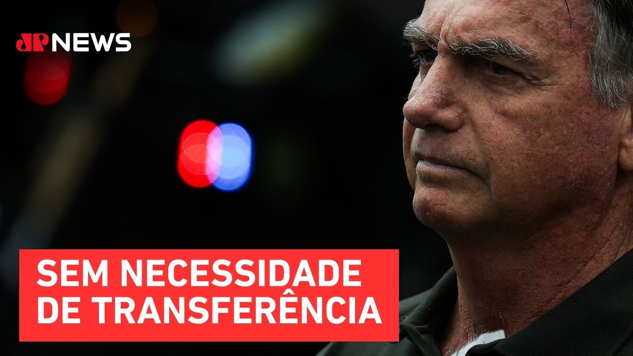 Laudo da PF conclui que Bolsonaro tem condições de permanecer na Papudinha
