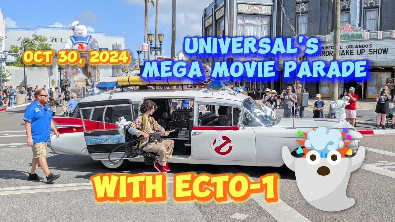 Universal's Mega Movie Parade - Pixel 9 Pro 8k