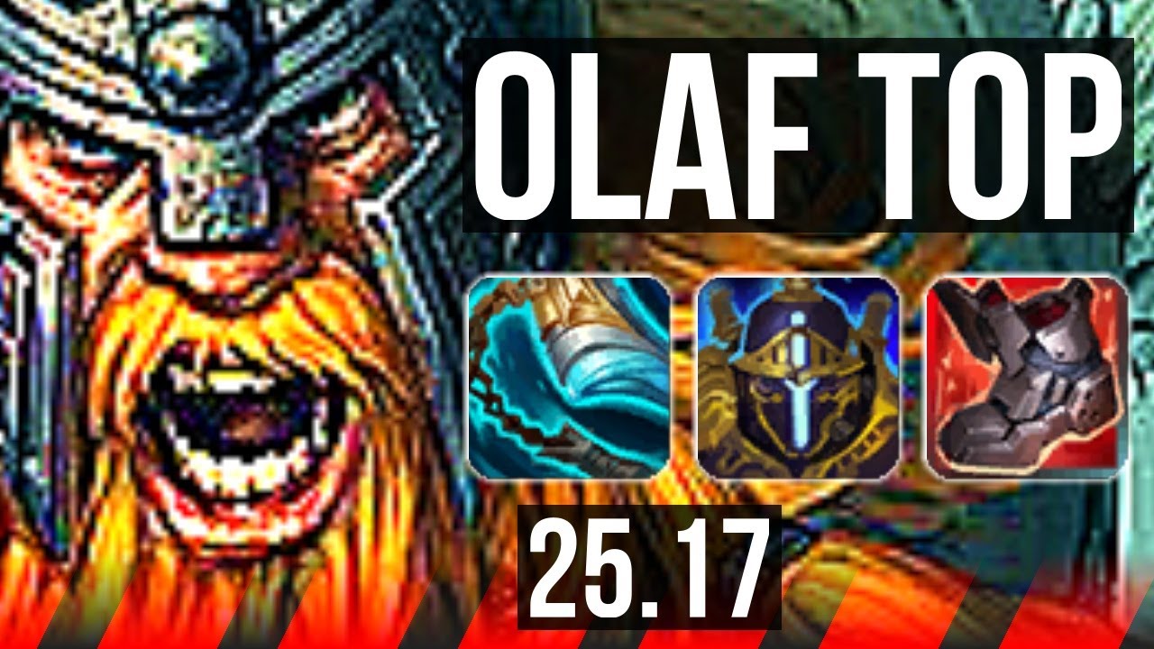 OLAF vs GANGPLANK (TOP) | KR Master | 25.17