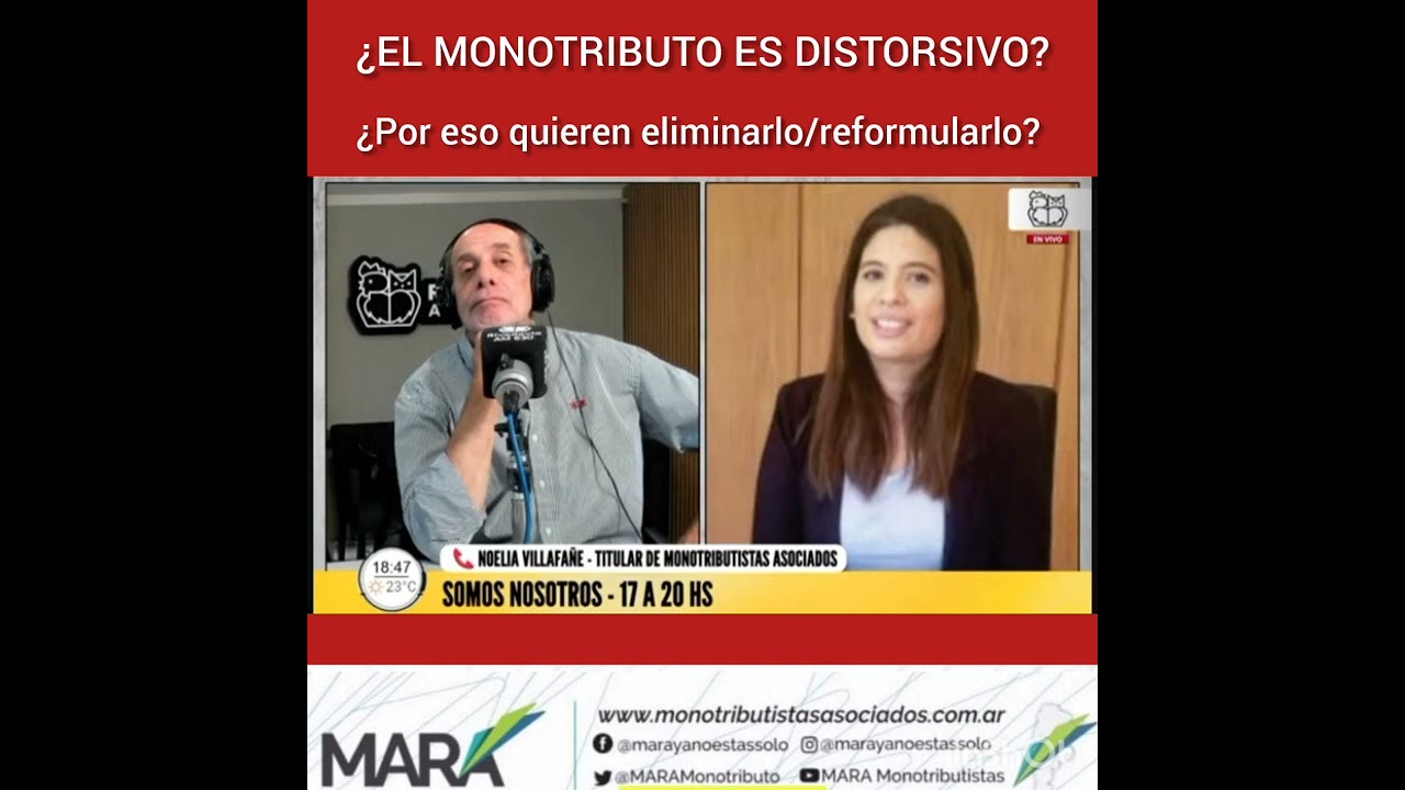 ¿El #MONOTRIBUTO es distorsivo? ¿Por eso hay que eliminarlo/reformularlo?