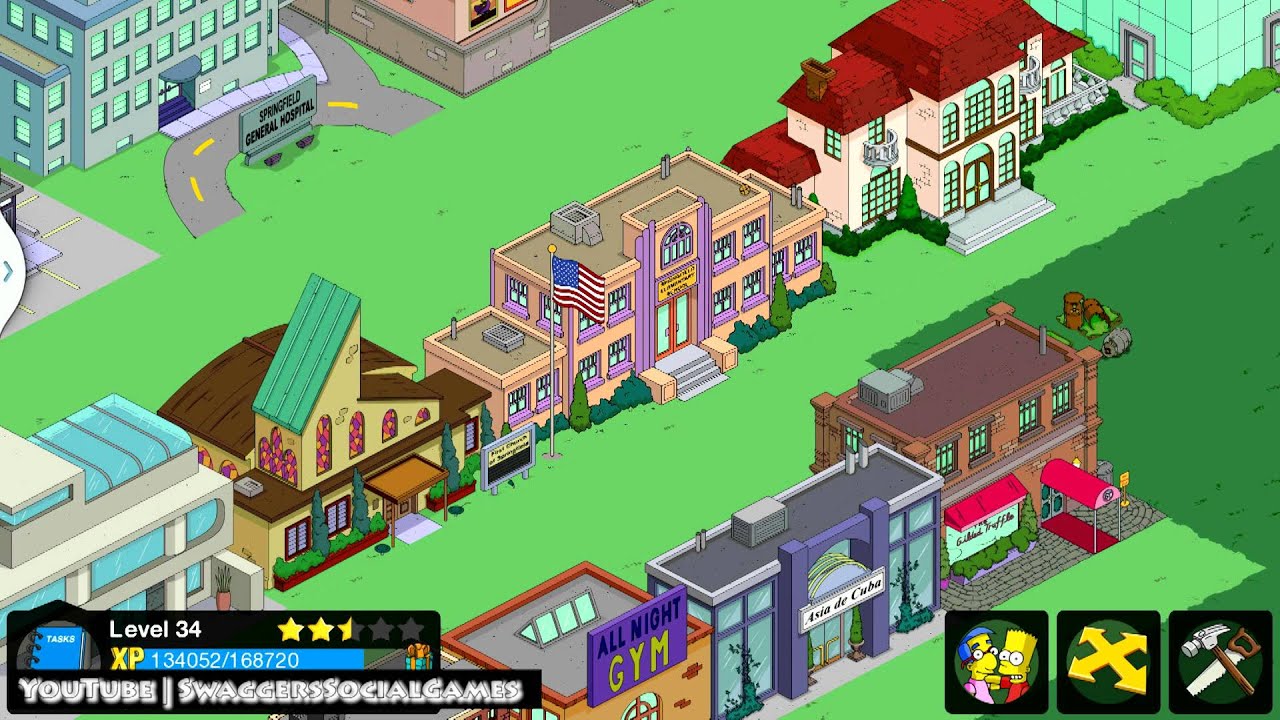 Simpsons Tapped Out: Full Level 34 Quest Walkthrough