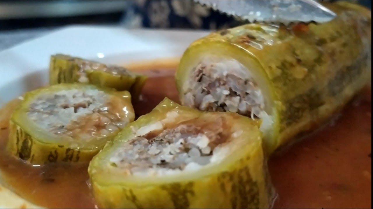 Abobrinha Recheada a moda Árabe 🥒🥩 (Imperdível) / Arabian Stuffed Zucchini