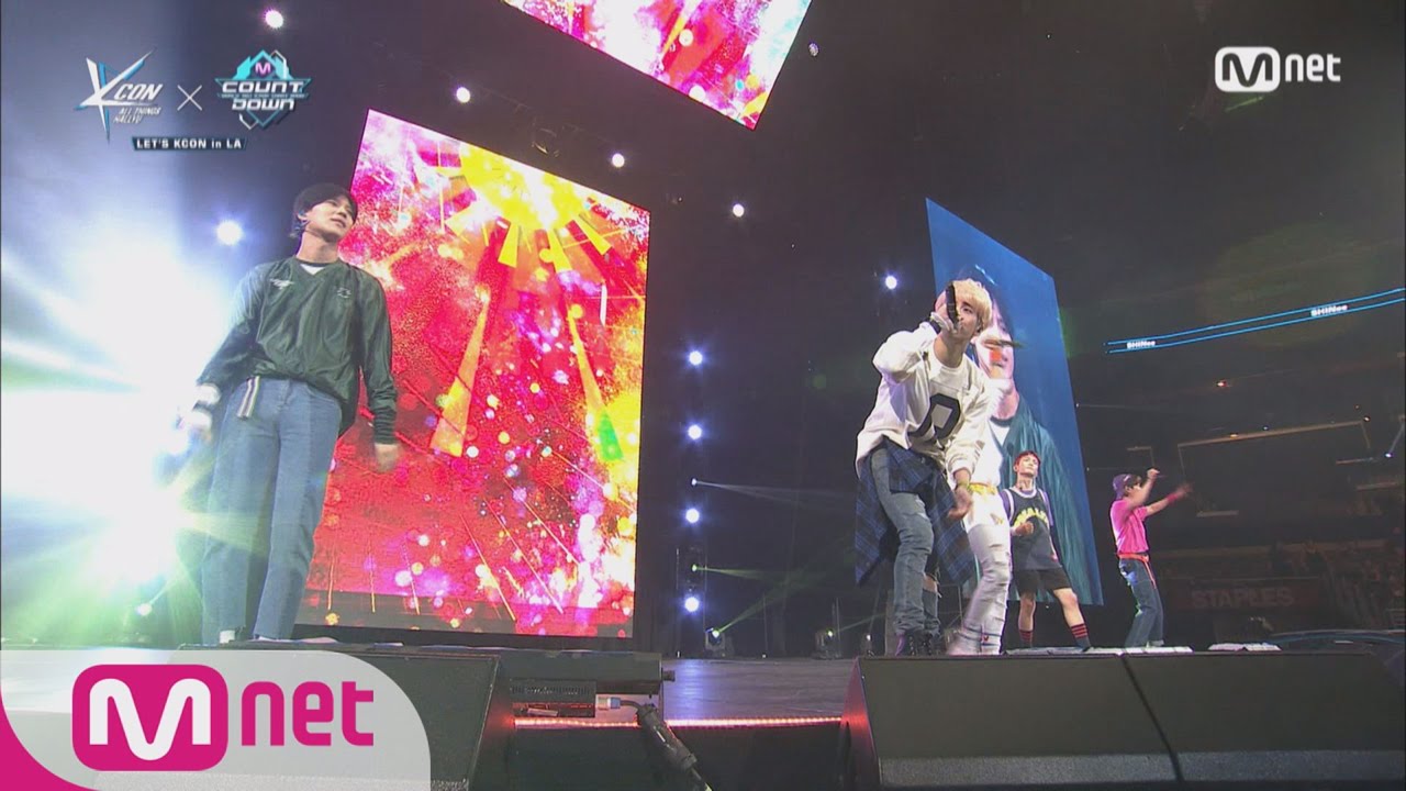 [KCON LA] SHINee-Beautiful 160809 EP.486ㅣ KCON 2016 LA×M COUNTDOWN
