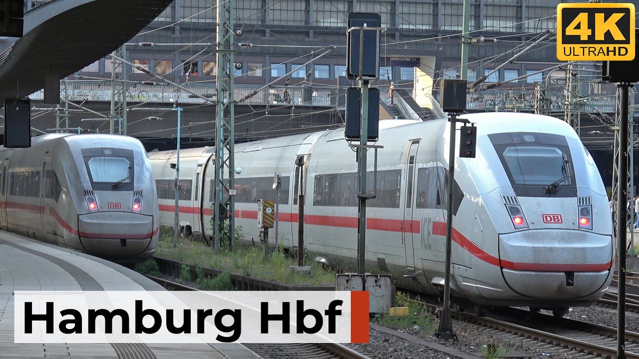 Hamburg Hbf 14.06.2025 - Nachtzüge nach Wien & Innsbruck, Railpool-Lok & dichter ICE-Verkehr