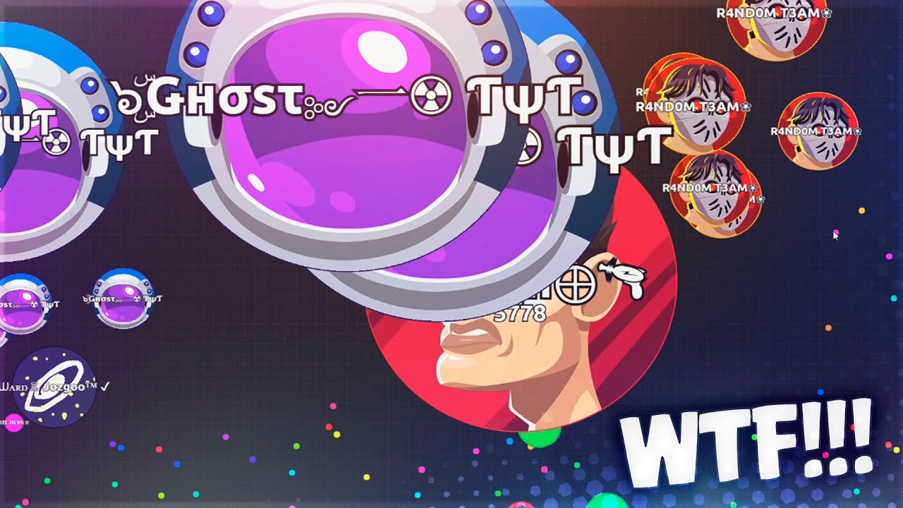 WTF!! QUE HA SIDO ESO COMPAÑERO?!! | Agar.io | Rubinho vlc