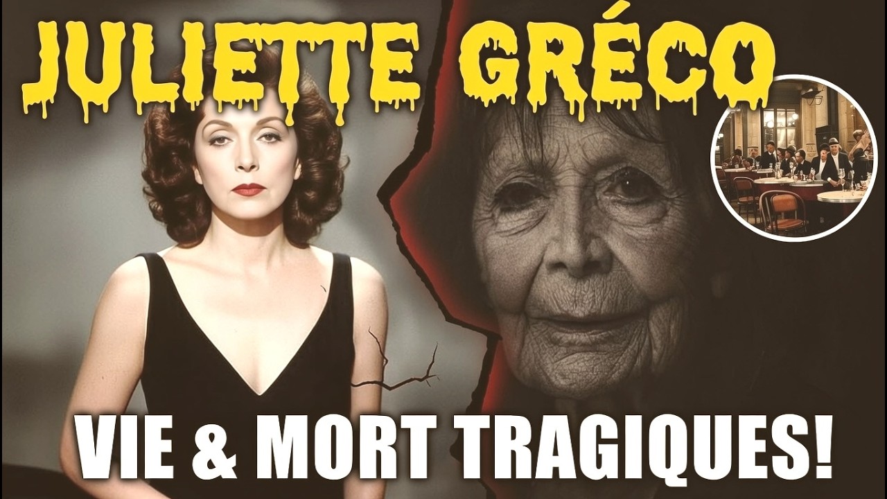 Juliette Gréco : vie et mort TRAGIQUES de la muse de Saint-Germain-des-Prés