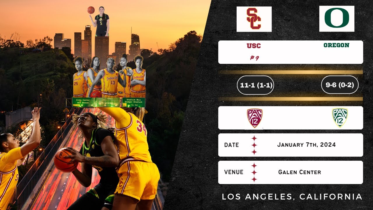 No. 9 USC vs Oregon | Pac-12 | 1.7.24