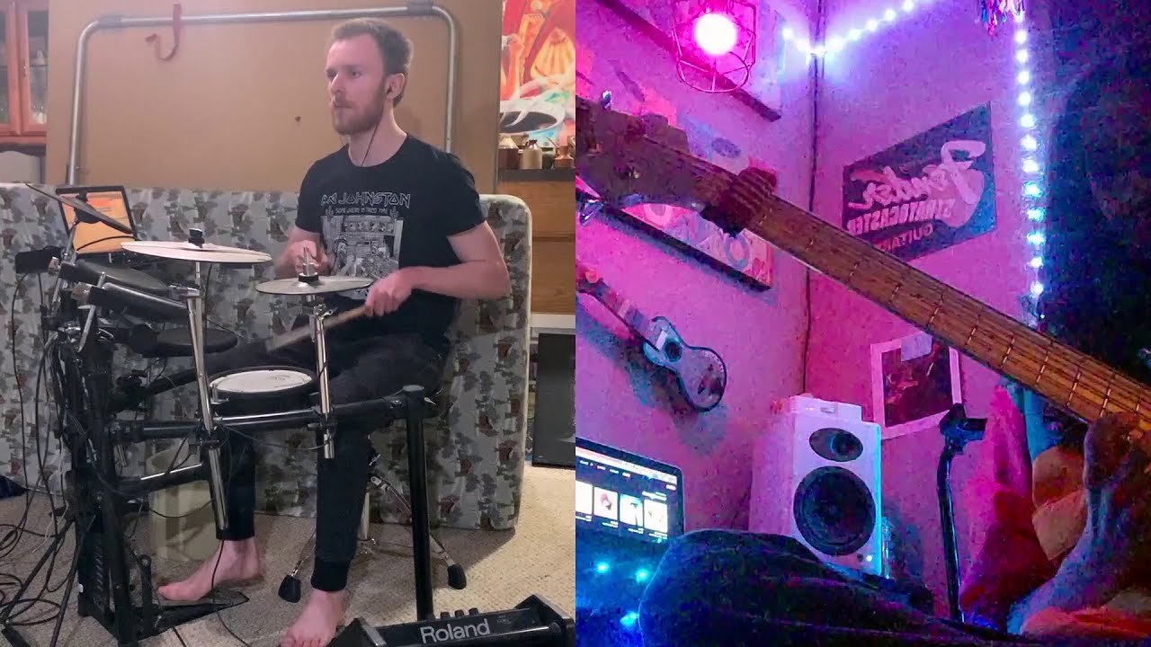 Bruno Major - Old Soul - Drum and Bass Cover (w/ transcription)