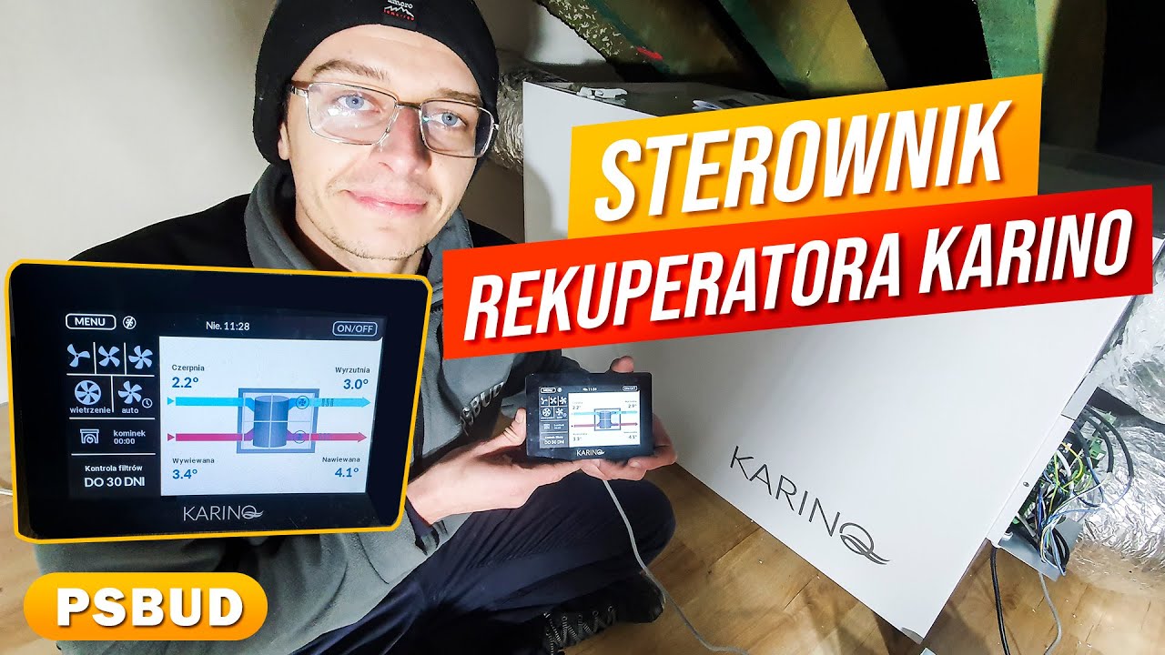 KARINO Sterownik Rekuperatora - Wersja Tech Smart