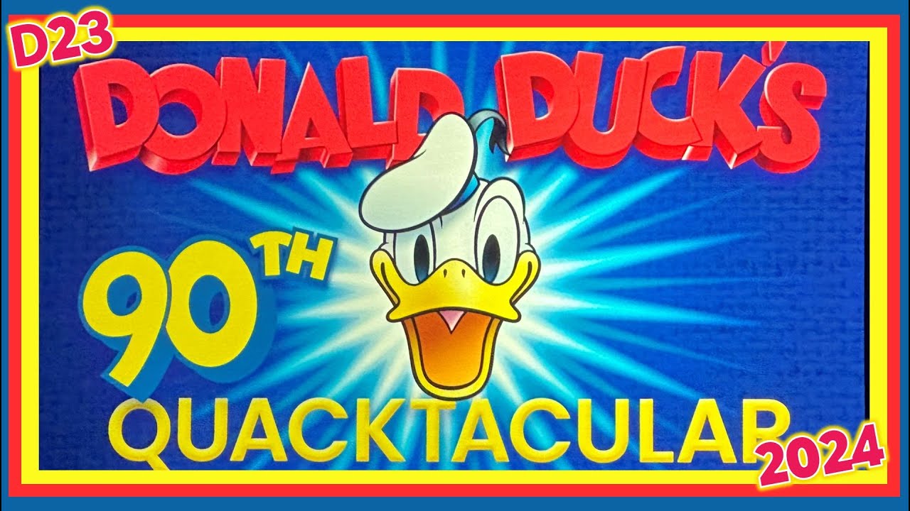 Donald Duck’s 90th Quacktacular | D23 Expo Full Presentation